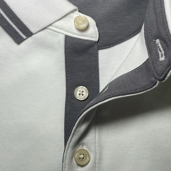 Michael Kors white polo sz L - Picture 3 of 8